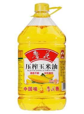 鲁花压榨玉米油5L压榨非转基因