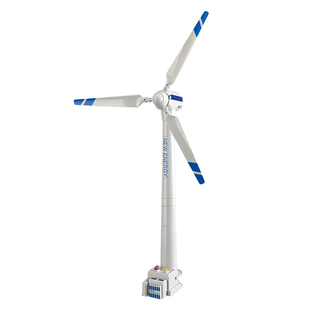 儿童玩具风车发电模型摆件特警汽车红绿灯交通信号灯男孩子1到3岁