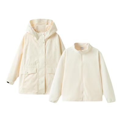 巴拉巴拉女童外套中大童冲锋衣潮