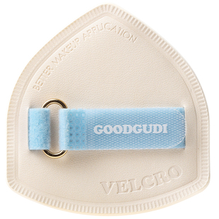 古迪可调节缎带大号棉花糖粉扑厚气垫美妆蛋超软不吃粉粉底液专用