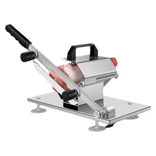 羊肉卷切片机切肉片机小型家用蔬菜水果冻肉熟牛肉刨肉机手动切片