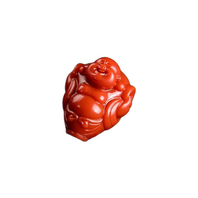 高端真品南红三通文玩配饰九口料