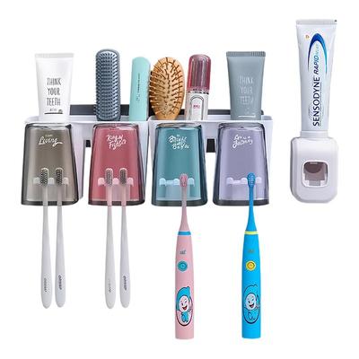 牙刷置物架免打孔漱口杯牙杯架子