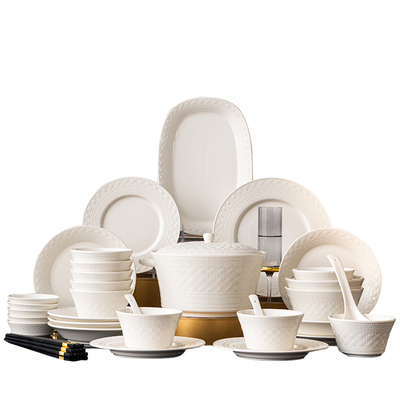 韵之和景德镇釉下彩工艺高白瓷