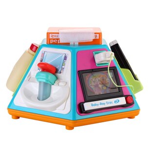 清仓~ 日本原装People六面屋六面体七合一儿童早教启蒙益智玩具