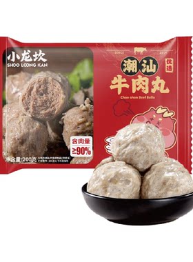 小龙坎牛肉牛筋丸Q弹开袋即用