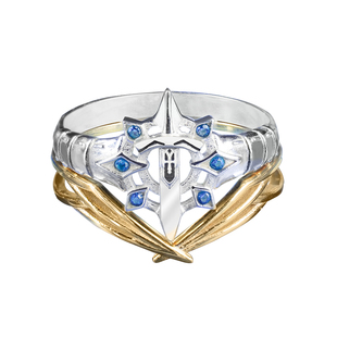 fate官方谷子联名戒指 动漫周边Saber阿尔托莉雅FGO指环银首饰品