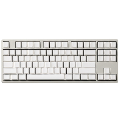 PBTfansBelugawhale白无刻键帽