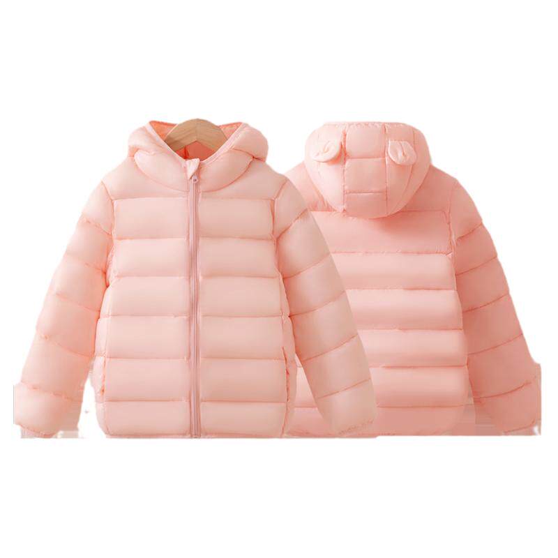 冬季轻薄棉服童装真维斯