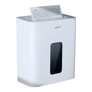 得力碎纸机GA230办公室专用电动全自动碎纸机家用小型4级保密桌面轻音低噪音碎纸机小型文件纸张粉碎GA150