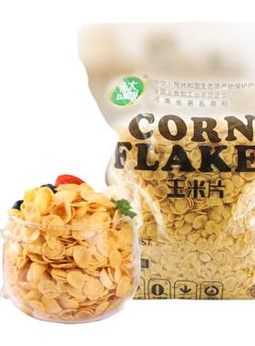 帮太玉米片谷物圈酒店早餐泡牛奶