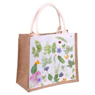 植物敲拓染工具布料套装花草拓印树叶diy明矾材料包手提袋帆布包