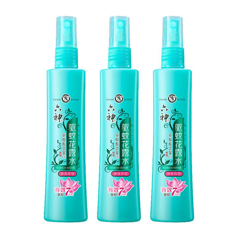 六神冰莲香驱蚊花露水清凉舒爽