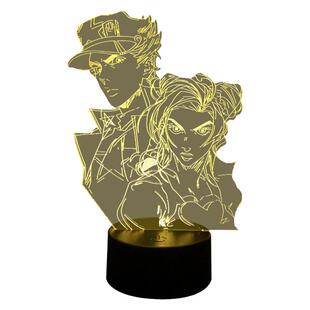 JOJO石之海周边空条徐伦空条承太郎手办摆件生日礼物电竞氛围夜灯