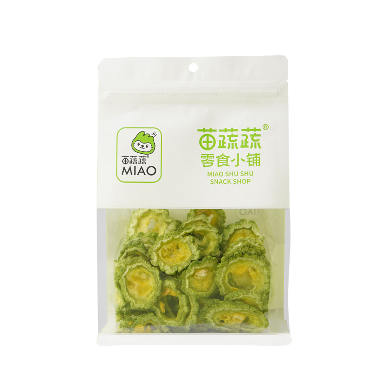 网红苦瓜脆片短保烘焙搭配零食