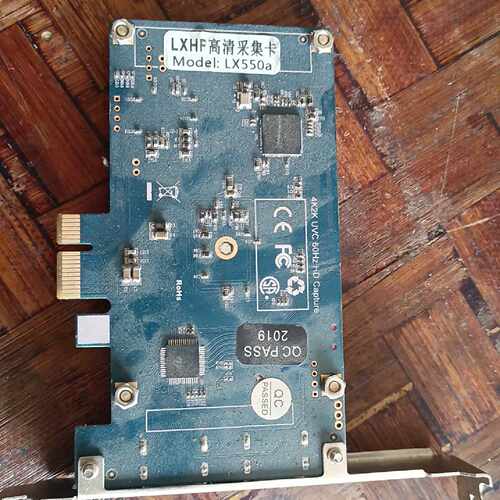 【维修议价】联信宏富4K高清采集卡型号LX550aPCIE接口支议价566