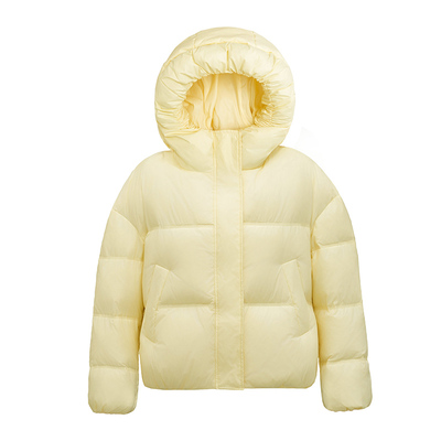 95白鸭绒新国标短款羽绒服女冬季