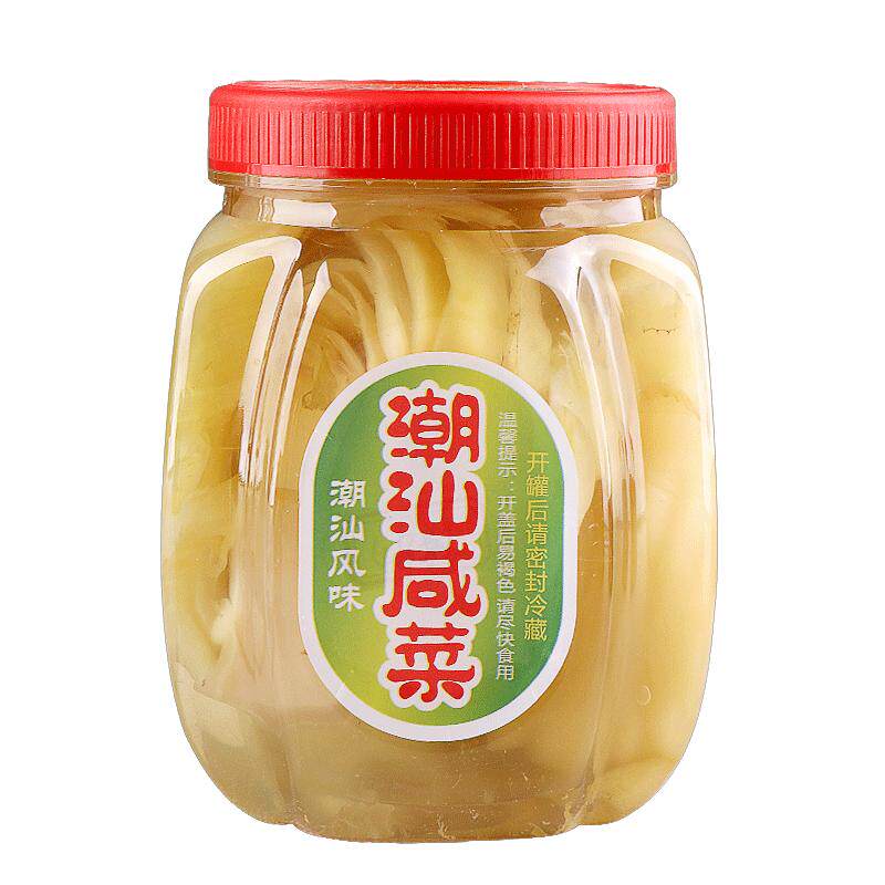 双雄咸菜心潮汕特产咸菜汕头咸菜酸咸菜潮汕新咸菜正宗咸菜罐装
