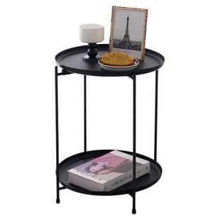 小茶几可移动卧室床头小推车美观的小桌子沙发旁边的小茶台零食柜