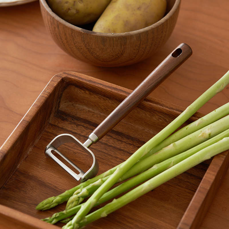 肆月土豆削皮多功能刨子家用厨房不锈钢刮片日式刨丝器不伤手神器