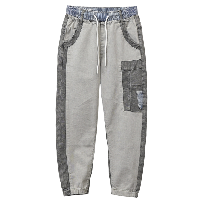 春夏ABLEJEANS束脚九分牛仔裤