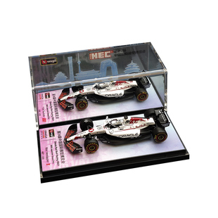 比美高F1车模1:64白牛RB21方程式赛车模型北展限定款合金小车摆件