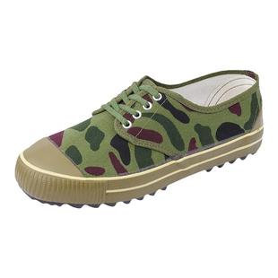 户外正品低帮解放鞋男民工工地劳保帆布鞋干活透气劳动工作鞋耐穿