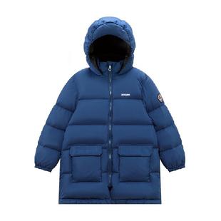 左西童装儿童极寒羽绒服中长款冬季加厚2025新款男童三防保暖外套