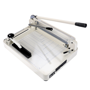 弘文868A3手动切纸机小型厚层重型裁纸机小型A3桌面式切纸刀纸张切割机台式裁纸刀图文办公A4相片名片裁切机