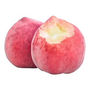 正宗春雪水蜜桃产地直发新鲜水果毛桃现摘非催熟孕妇脆甜桃子