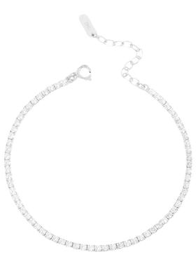 超闪不掉色！纯银百搭锆石手链