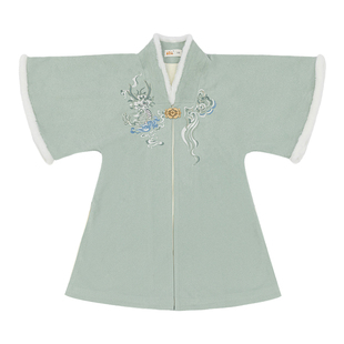 【小言麟】秋冬装初立汉服男童装外套中国风明制直裰披风儿童汉服