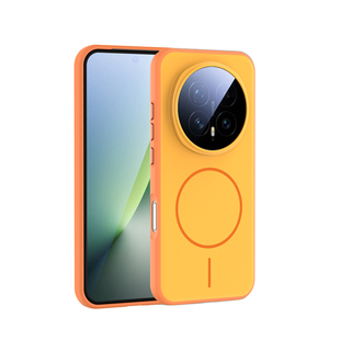 适用荣耀magic8手机壳新款磁吸硅胶软边8pro全包防摔高级MagSafe男超薄保护套简约肤感磨砂honor魔术8女外壳