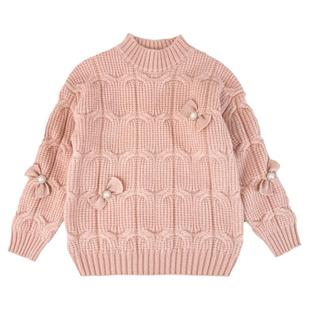 女童毛衣2026新款冬季儿童打底衫外穿中大童女孩加绒加厚内搭秋冬