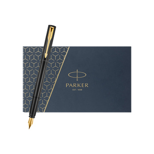 PARKER/派克钢笔男士商务高档送老师礼物威雅XL高颜值墨水笔礼盒官方旗舰店自用送人定制刻字贺卡LOGO