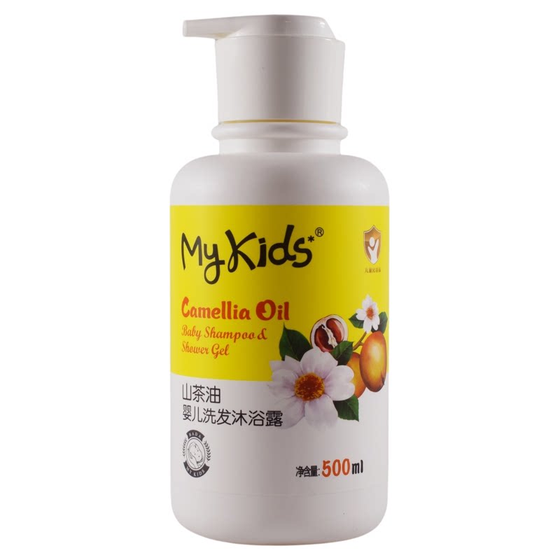 MyKids宝宝山茶油洗发沐浴露2合1