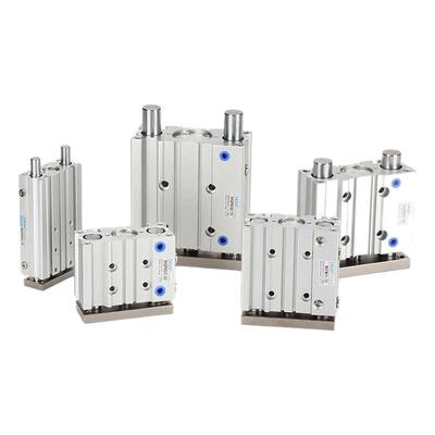 MGPL三杆带导杆薄型三轴气缸MGPM12/16/20/25/32/40/50S可调TCM63