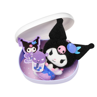 灵动创想三丽鸥毛绒盲盒布丁狗美乐蒂挂件库酷洛米玩偶新年礼物