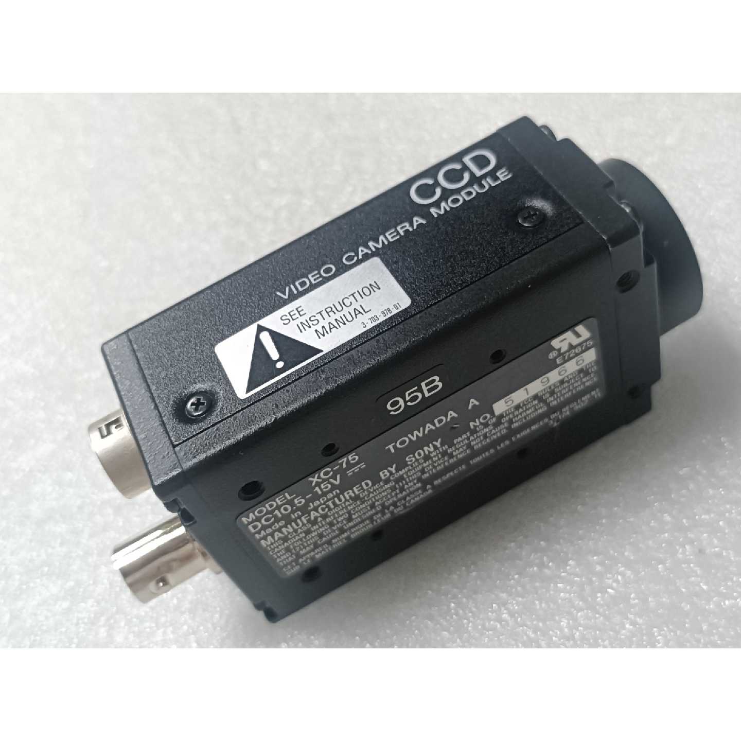 日本原装进口正品 拆机 Sony索尼黑白工业相机XC-75