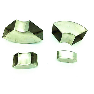 201不锈钢弯头 90度弯头 焊接方管弯头10x40 20X40方管弯头接头