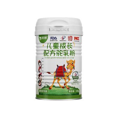驼欢喜儿童成长配方驼乳粉新疆正宗奶源骆驼奶粉无蔗糖330g/罐
