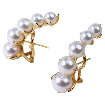 陈书婷大嫂同款耳钉18K金