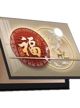 电表箱装饰画免打孔2025新款挂画