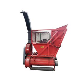 小型玉米秸秆粉碎回收机青贮机三次粉碎青储秸秆收割机芦苇收草机