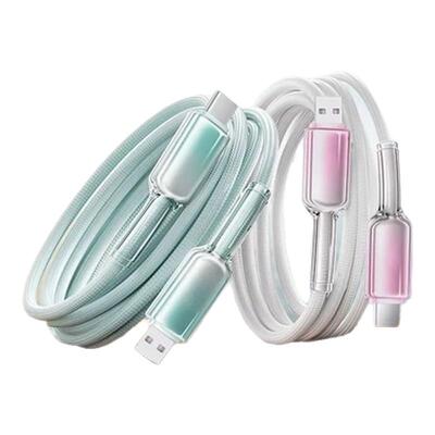 Typec数据线6A快充充电线吉格顿适用华为vivo小米oppo手机typctpyec充电线安卓tapyc120W快充数据线