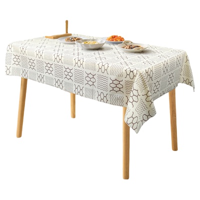 一次性桌布轻奢高级感加厚石头布