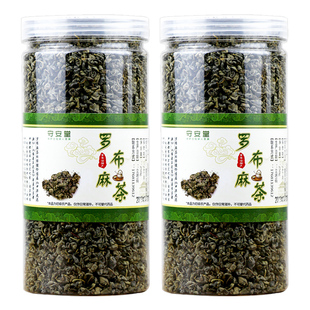 买1发2 守安堂新疆正品罗布麻茶叶嫩叶养生茶特产级野生罗布麻叶