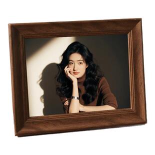 相框摆台洗照片做成相册空框6寸8寸冲印相片高级感加打印定制diy