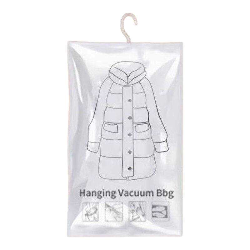 可挂式透明大号羽绒服真空压缩袋