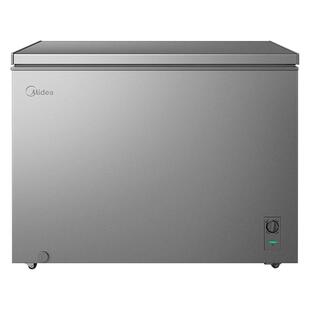 美的301L大容量冰柜家用商用卧式冷柜全冷冻保鲜节能囤货减霜冰箱